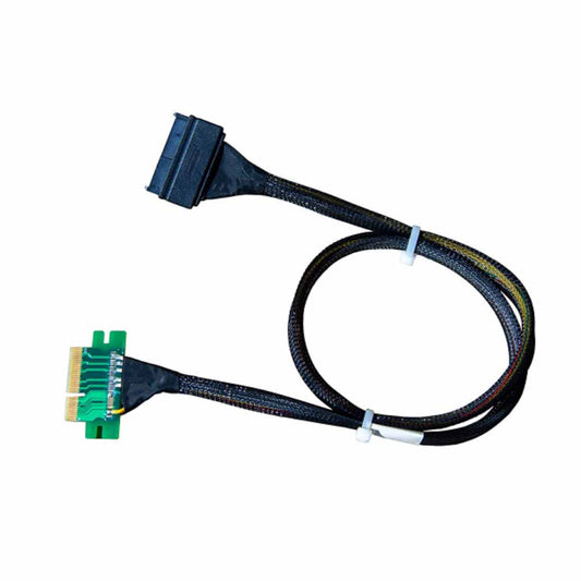 DiliVing PCIe 4.0 X4 to U.2 SFF-8639 NvMe SSD 70CM Cable (No Additional Power Plug Required