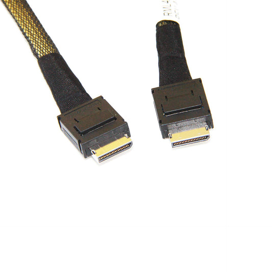 DiLiVing OCulink 4X to OCulink 4X,SFF-8611 to SFF-8611 Cable 100cm