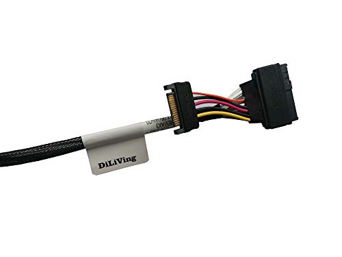 DiLinKer 75CM HD Mini-SAS(SFF-8643) to U.2 (SFF-8639) NVMe SSD Cable