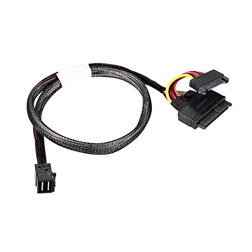 Dilinker 50CM HD Mini-SAS(SFF-8643) to (SFF-8639) NVMe SSD