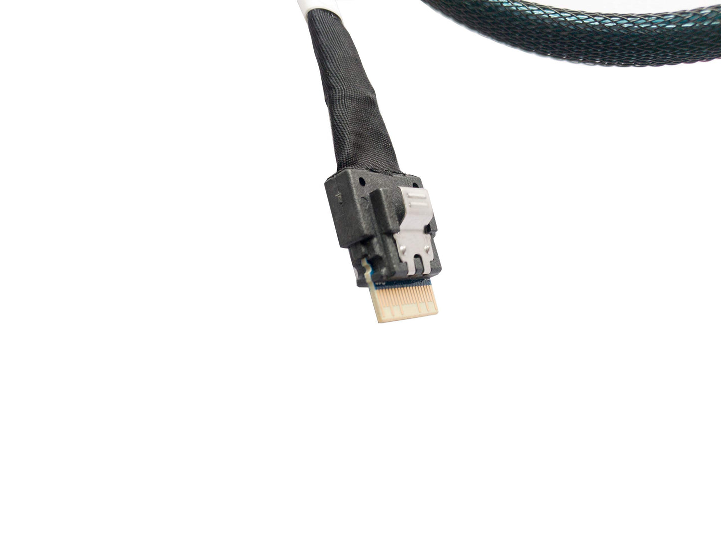 DiliVing SlimSAS 4X to MiniSAS HD 4X,SFF-8654 38pin to SFF-8643 36pin Cable 