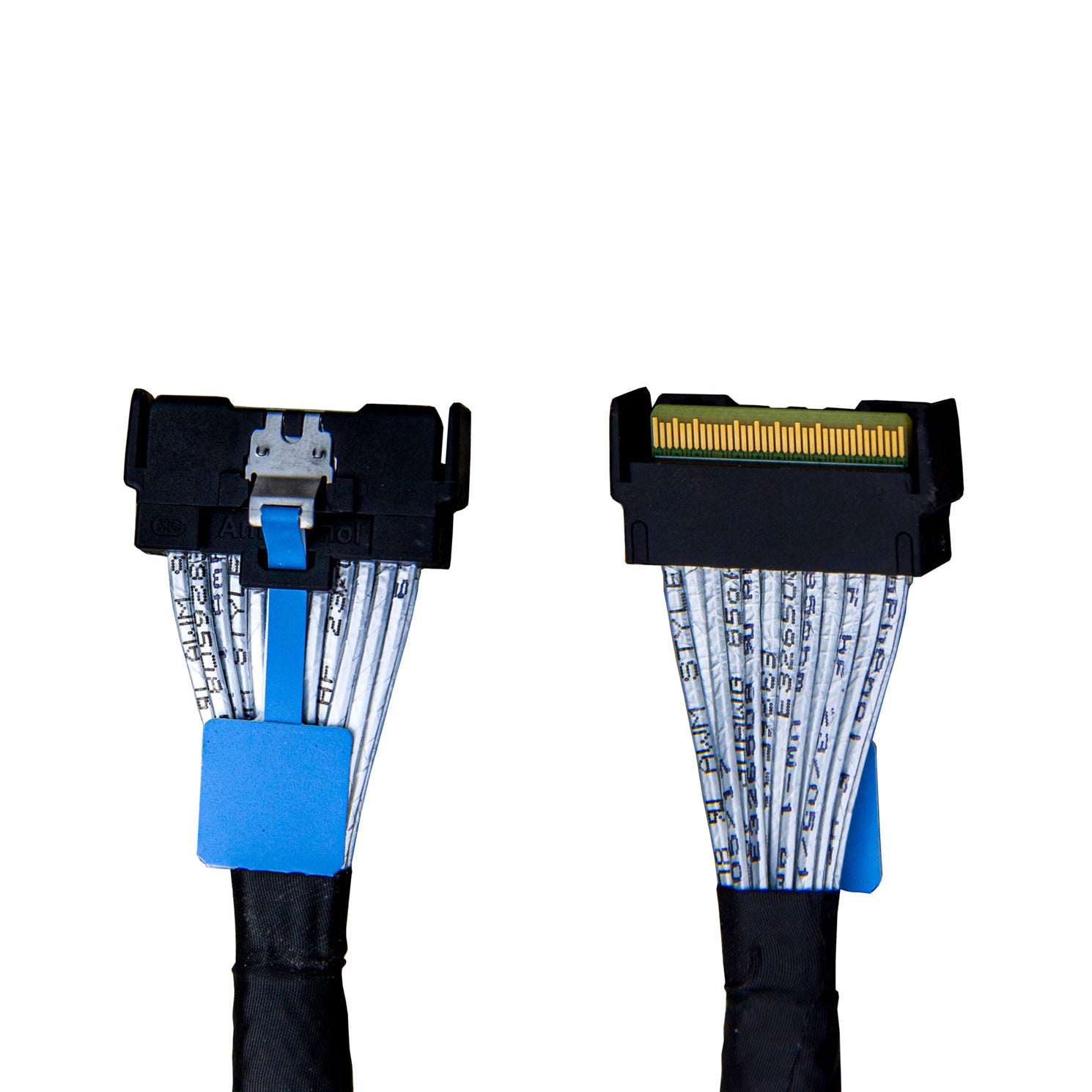 DiliVing DiLinker SlimSAS x8 to 2*MCIO x4,SFF-8654 74Pin to 2*SFF-TA-1016 38Pin,PCIe Gen5 Mini Cooledge IO,Double Straight Cable 80CM(CBL-SAST-0953 DiliVing DiLinker SlimSAS x8 to 2*MCIO x4,SFF-8654 74Pin to 2*SFF-TA-1016 38Pin,PCIe Gen5 Mini Cooledge IO,Double Straight Cable 80CM(CBL-SAST-0953