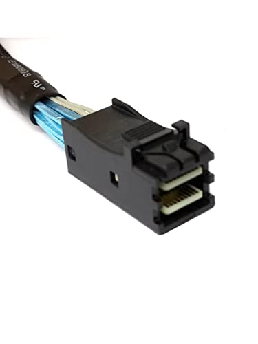 Cablecc Câble Interne Mini SAS SFF-8643 Hôte Vers Disque Dur SATA Cablecc Câble Interne Mini SAS SFF-8643 Hôte Vers Disque Dur SATA