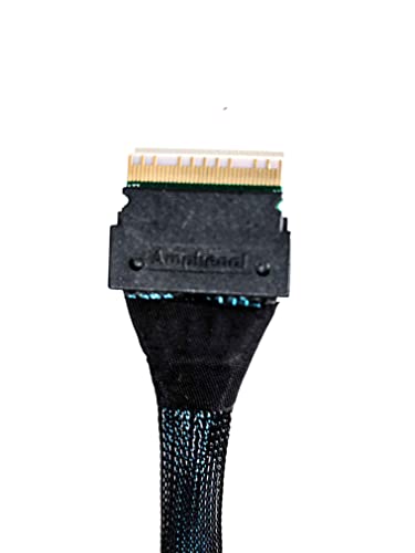 DiliVing SlimSAS 8X to SlimSAS 8X,SFF-8654 74pin to SFF-8654 74pin Cable 