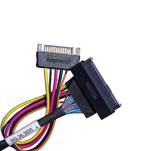 Dilinker 50CM HD Mini-SAS(SFF-8643) to U.2 (SFF-8639) NVMe SSD Cable
