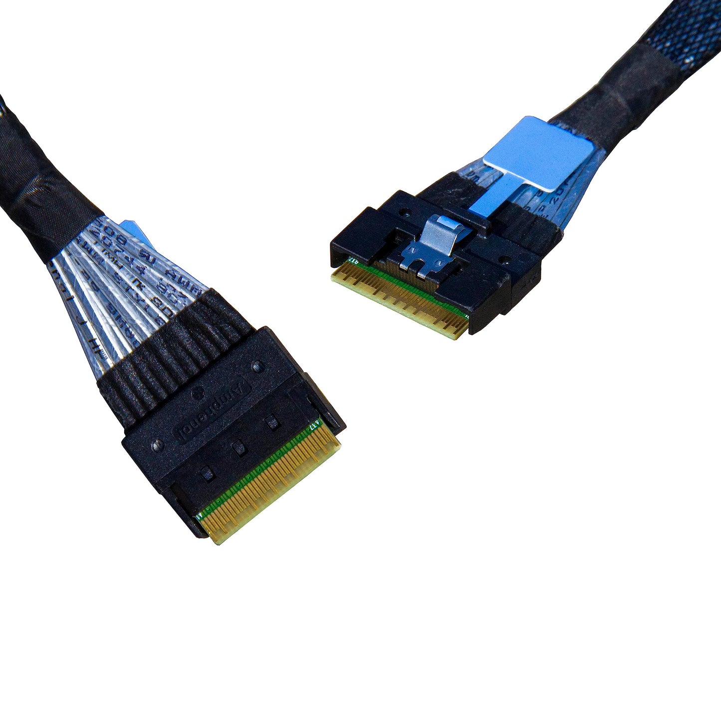 DiliVing SlimSAS 8X to SlimSAS 8X,SFF-8654 74pin to SFF-8654 74pin Cable 